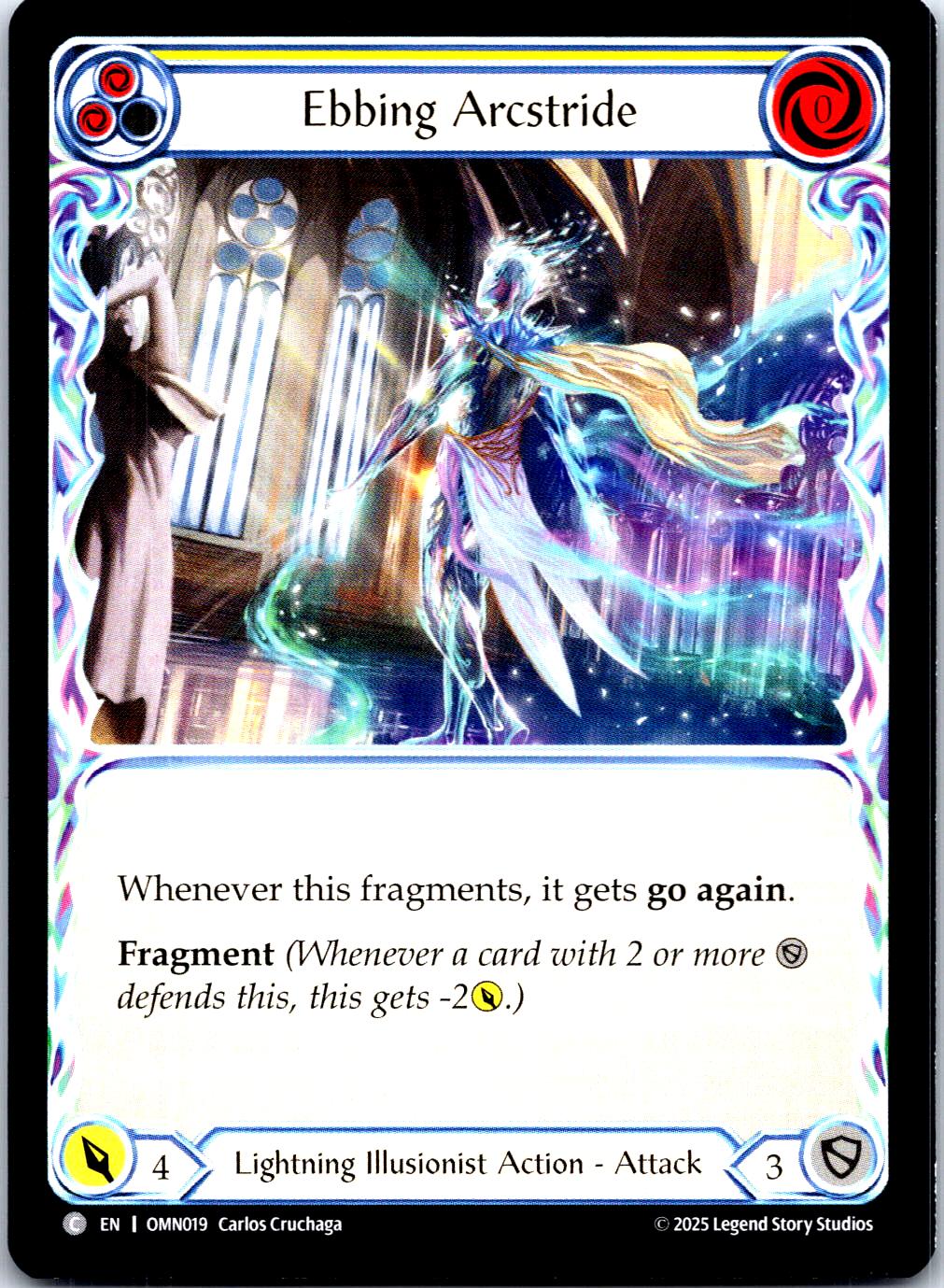 EBBING ARCSTRIDE (YELLOW) OMN019 C FLESH AND BLOOD MP