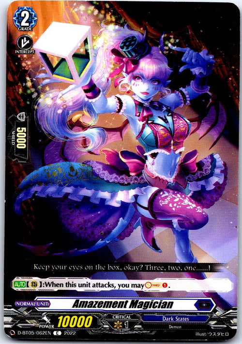 AMAZEMENT MAGICIAN D-BT05/062EN C CARDFIGHT!! VANGUARD MP