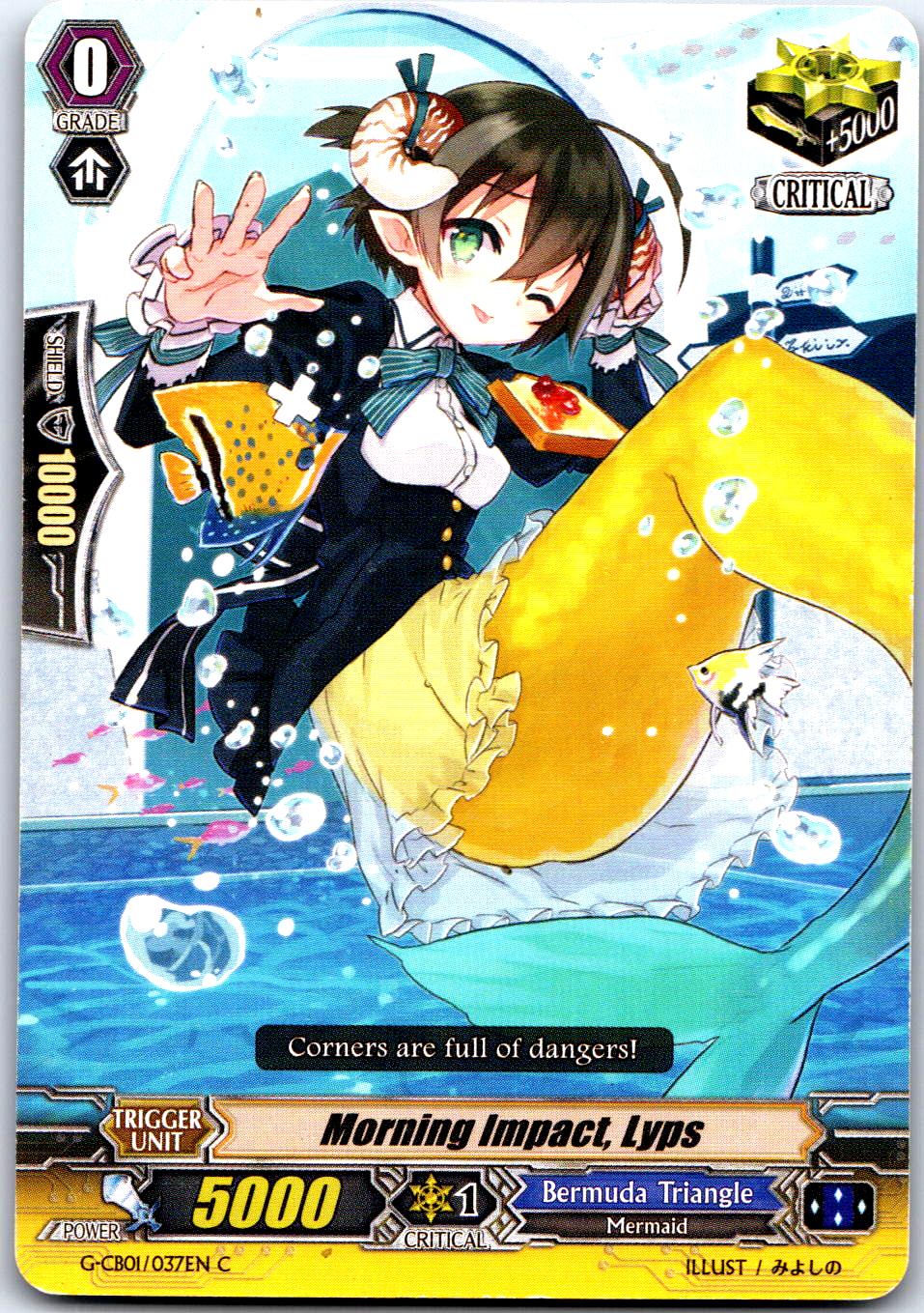 MORNING IMPACT, LYPS G-CB01/037EN C CARDFIGHT!! VANGUARD MP