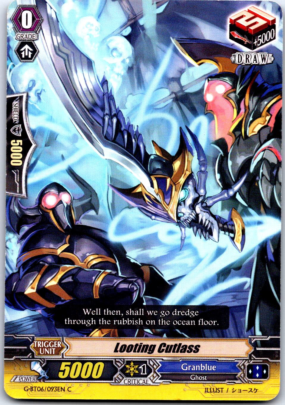 LOOTING CUTLASS G-BT06/093EN C CARDFIGHT!! VANGUARD MP