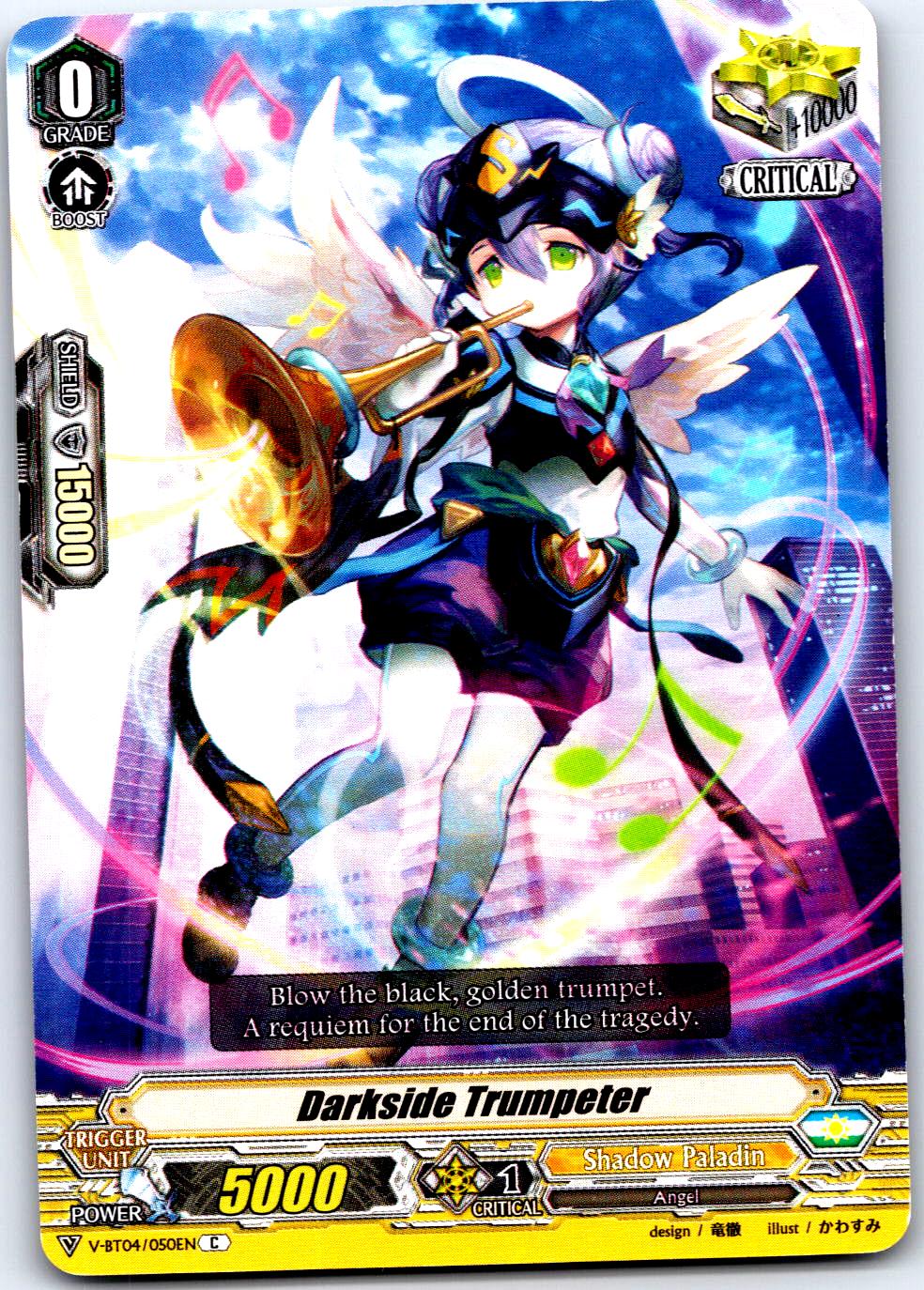 DARKSIDE TRUMPETER V-BT04/050EN C CARDFIGHT!! VANGUARD MP