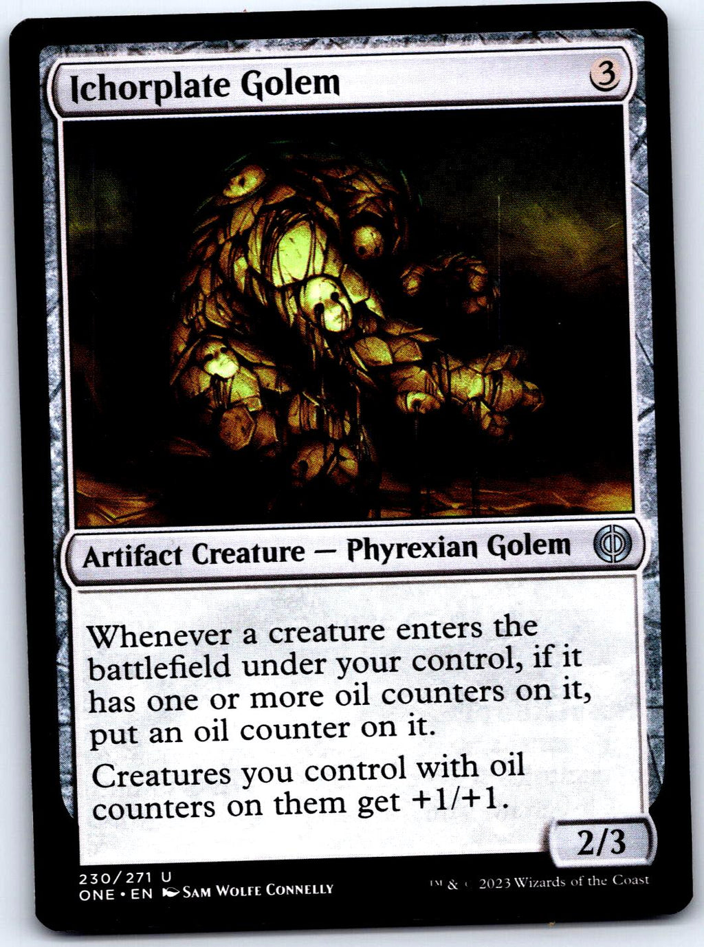 ICHORPLATE GOLEM 230 UC MAGIC: THE GATHERING MP
