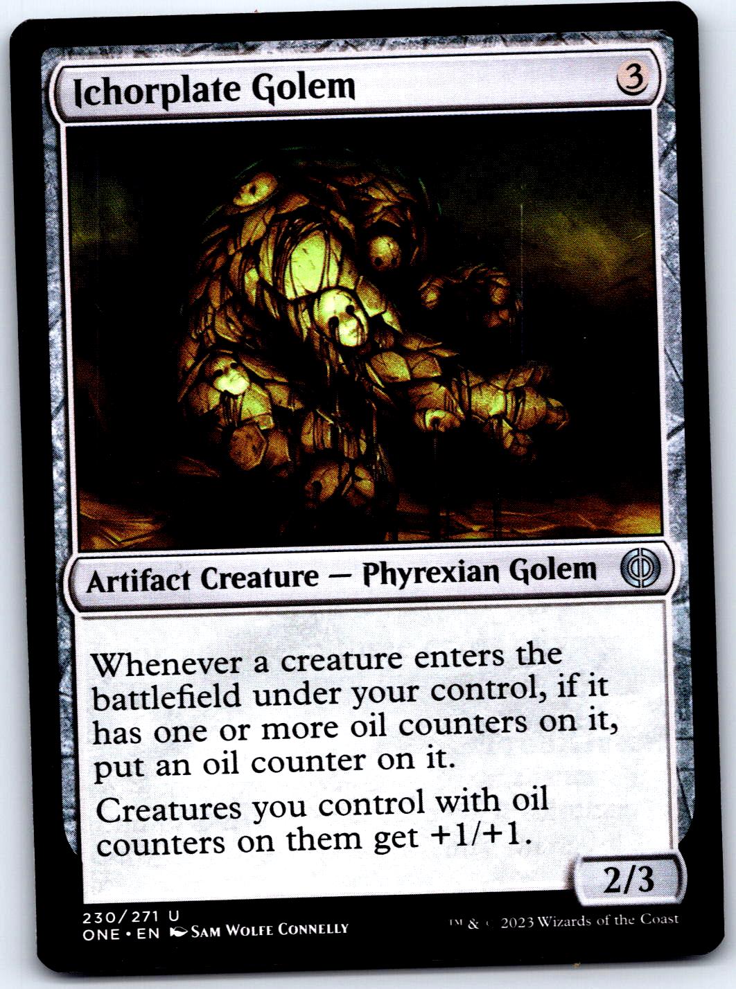 ICHORPLATE GOLEM 230 UC MAGIC: THE GATHERING MP