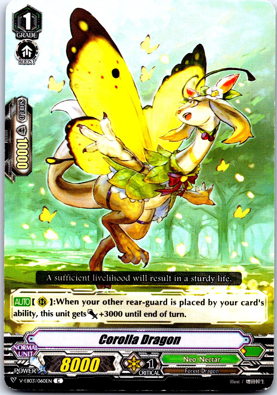 COROLLA DRAGON V-EB03/060EN C CARDFIGHT!! VANGUARD MP