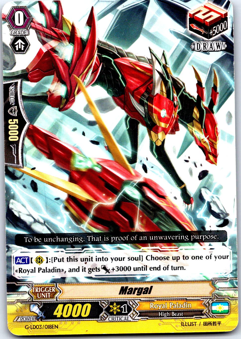 MARGAL G-LD03/018EN C CARDFIGHT!! VANGUARD MP