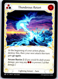 THUNDEROUS RETORT (YELLOW) OMN197 C FLESH AND BLOOD MP