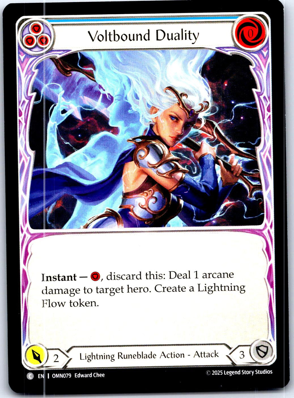 VOLTBOUND DUALITY (BLUE) OMN079 C FLESH AND BLOOD MP