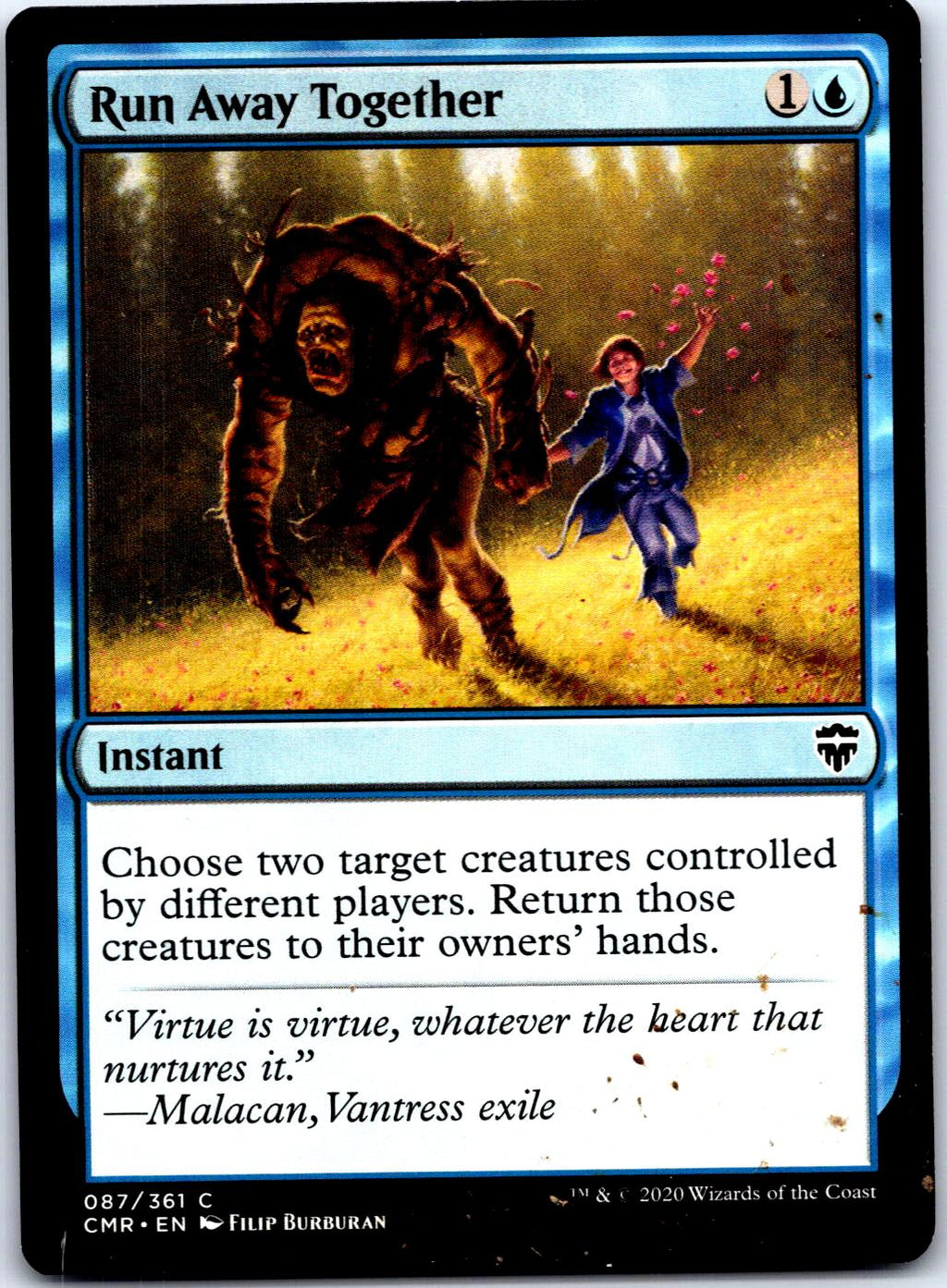 RUN AWAY TOGETHER 87 C MAGIC: THE GATHERING MP