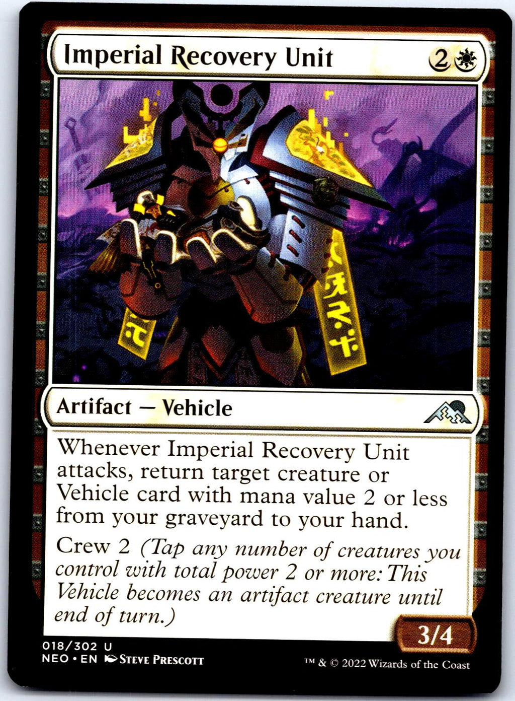 IMPERIAL RECOVERY UNIT 18 UC MAGIC: THE GATHERING MP