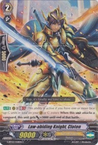 Law-abiding Knight, Cloten