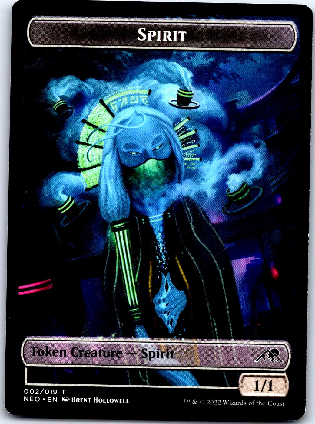 SPIRIT TOKEN (002) 2 TOKEN MAGIC: THE GATHERING MP