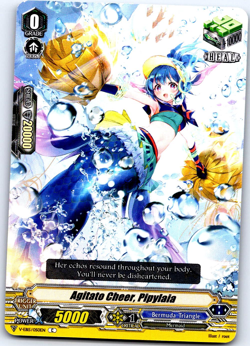 AGITATO CHEER, PIPYLAIA V-EB15/050EN C CARDFIGHT!! VANGUARD MP