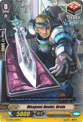Weapons Dealer, Brutu