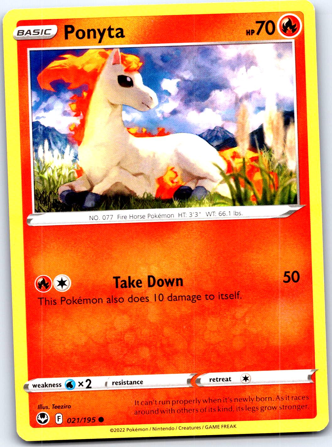 PONYTA 021/195 C POKEMON MP