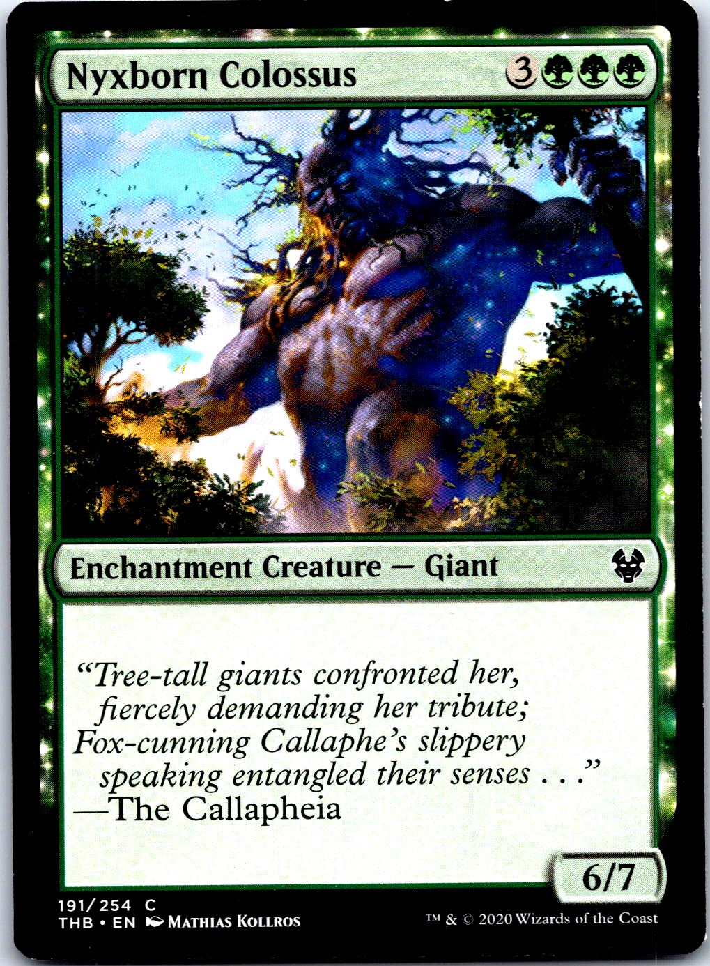 NYXBORN COLOSSUS 191 C MAGIC: THE GATHERING MP