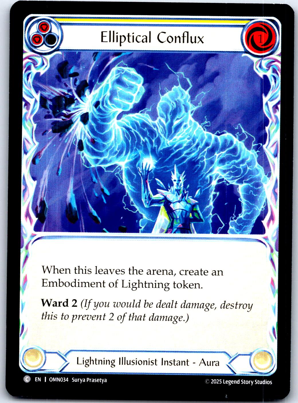 ELLIPTICAL CONFLUX OMN034 C FLESH AND BLOOD MP