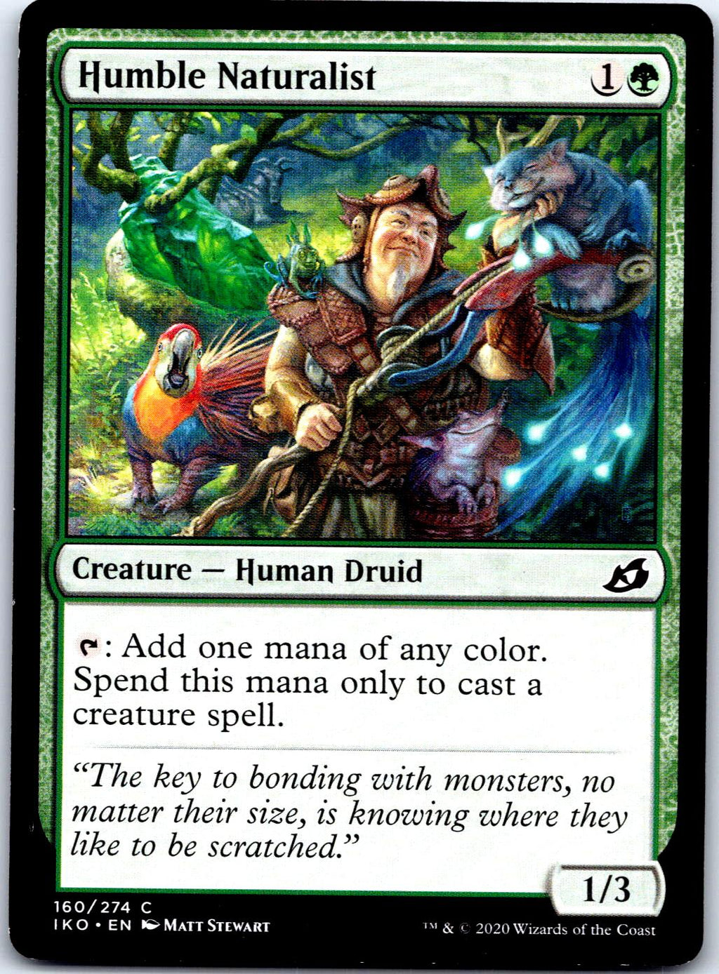 HUMBLE NATURALIST 160 C MAGIC: THE GATHERING MP