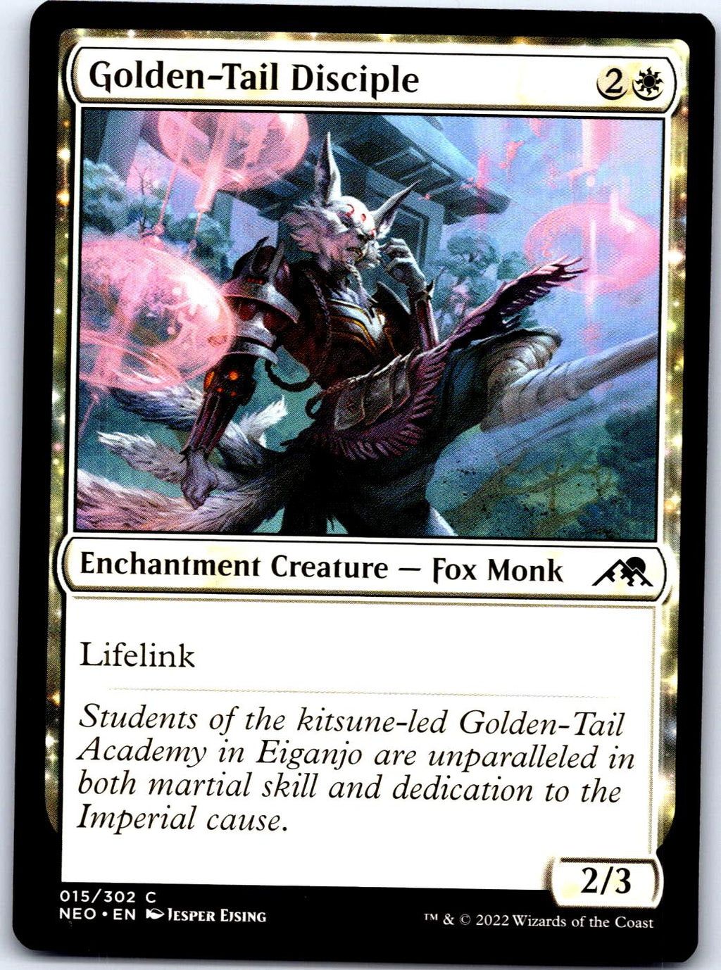 GOLDEN-TAIL DISCIPLE 15 C MAGIC: THE GATHERING MP