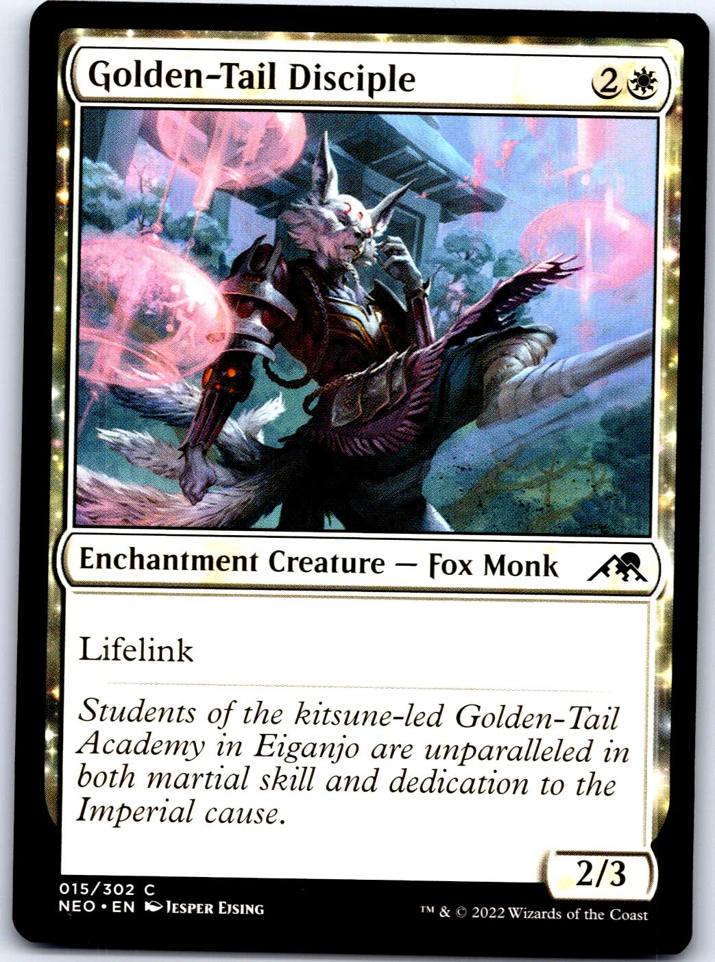 GOLDEN-TAIL DISCIPLE 15 C MAGIC: THE GATHERING MP