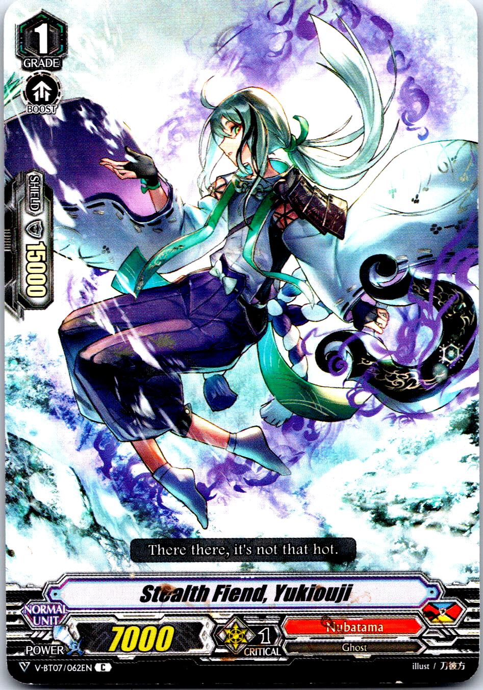 STEALTH FIEND, YUKIOUJI V-BT07/062EN C CARDFIGHT!! VANGUARD MP