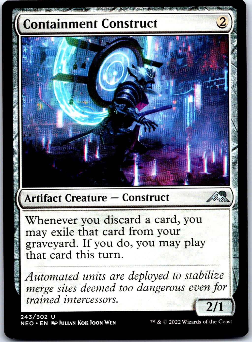 CONTAINMENT CONSTRUCT 243 UC MAGIC: THE GATHERING MP