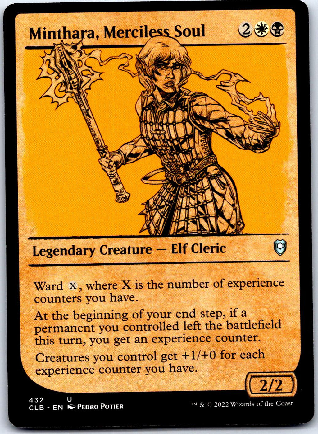 MINTHARA, MERCILESS SOUL (SHOWCASE) 432 UC MAGIC: THE GATHERING MP