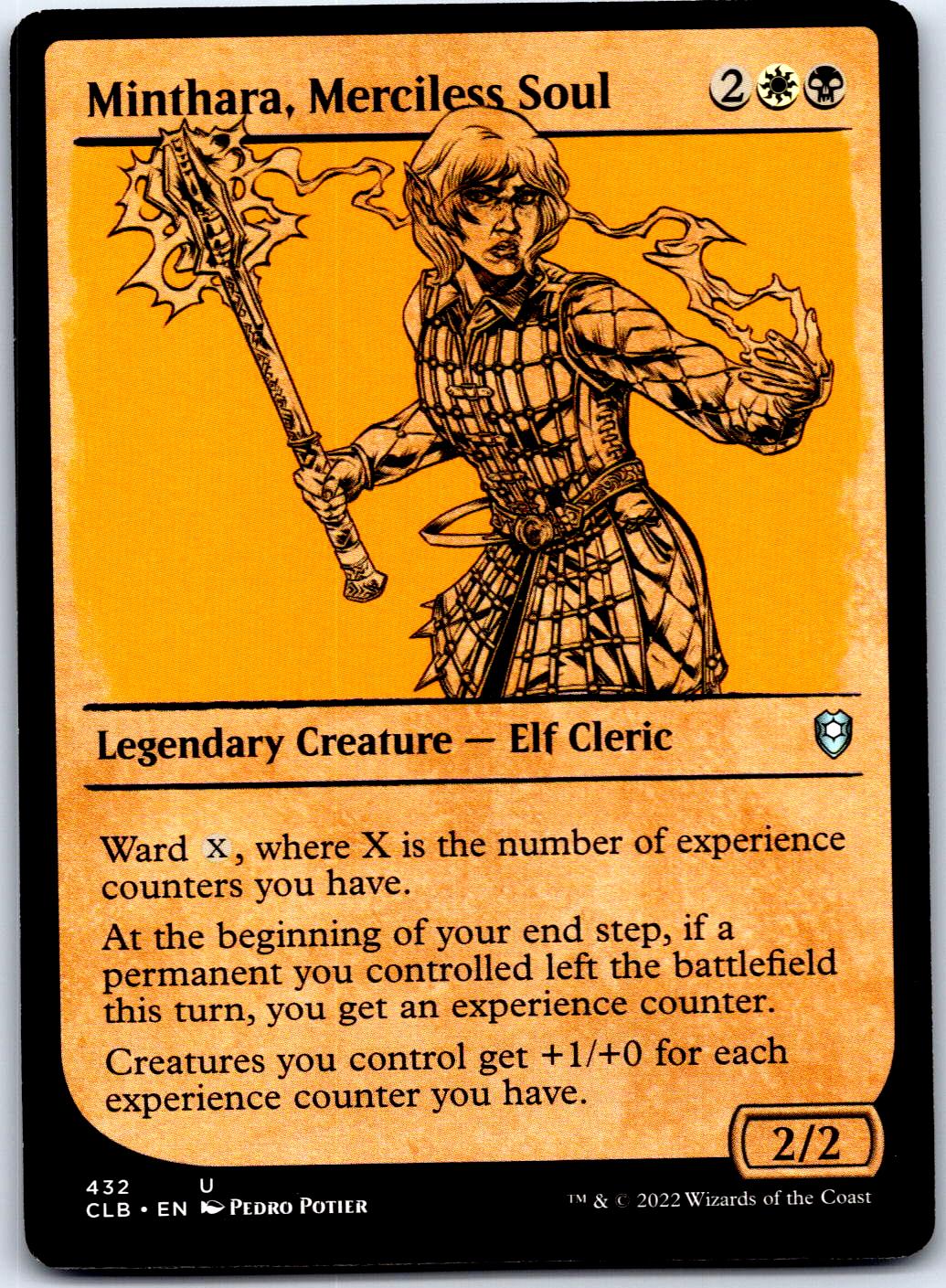 MINTHARA, MERCILESS SOUL (SHOWCASE) 432 UC MAGIC: THE GATHERING MP