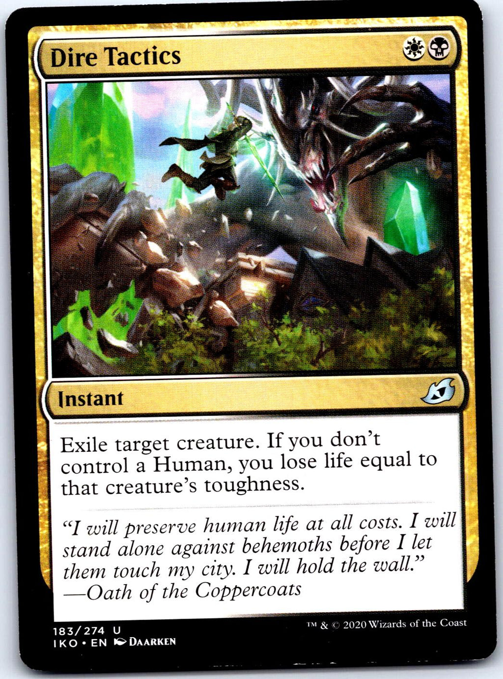 DIRE TACTICS 183 UC MAGIC: THE GATHERING MP