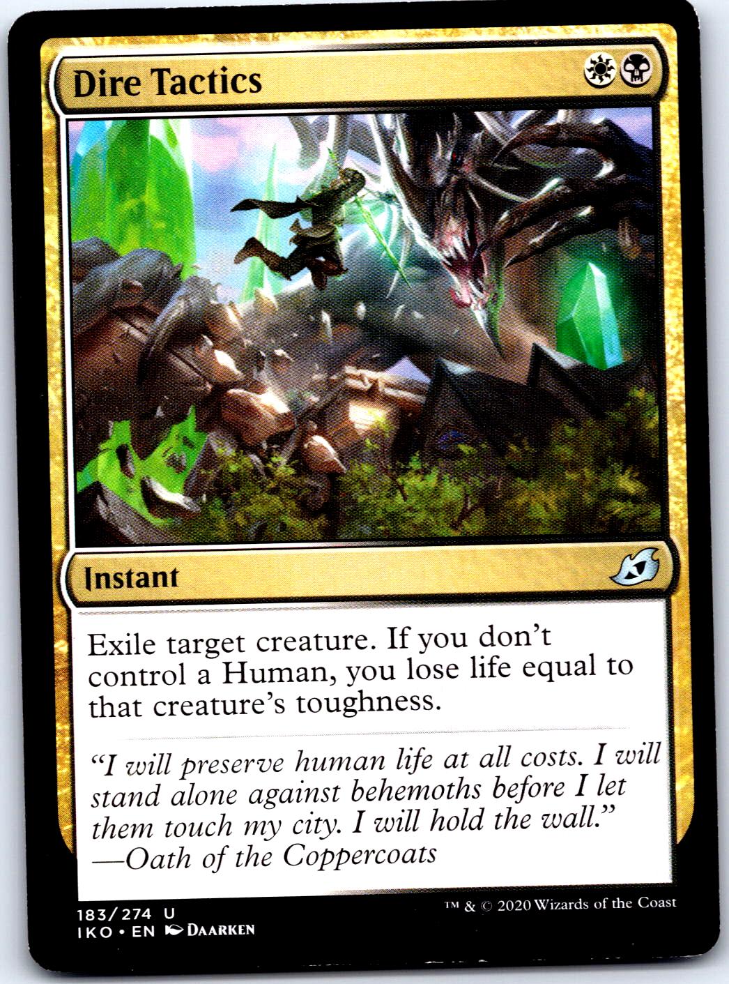 DIRE TACTICS 183 UC MAGIC: THE GATHERING MP