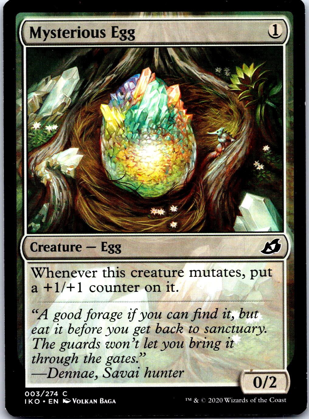 MYSTERIOUS EGG 3 C MAGIC: THE GATHERING MP