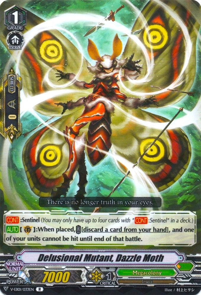 Delusional Mutant, Dazzle Moth