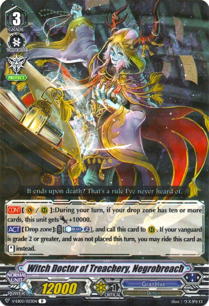 Witch Doctor of Treachery, Negrobreach