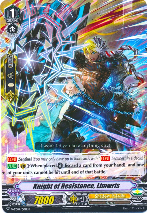 Knight of Resistance, Limwris