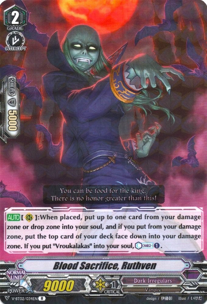 Blood Sacrifice, Ruthven