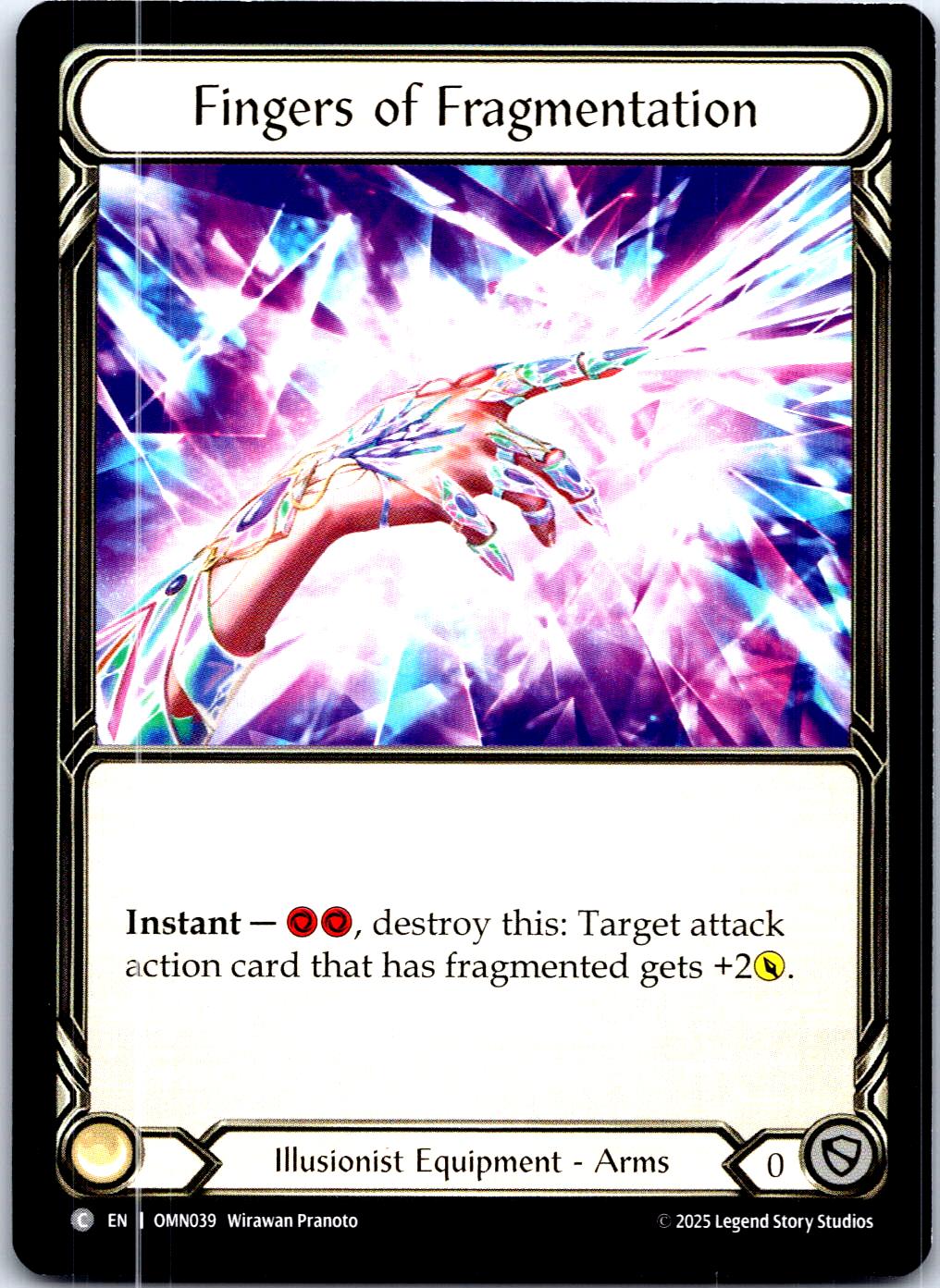 FINGERS OF FRAGMENTATION OMN039 C FLESH AND BLOOD MP