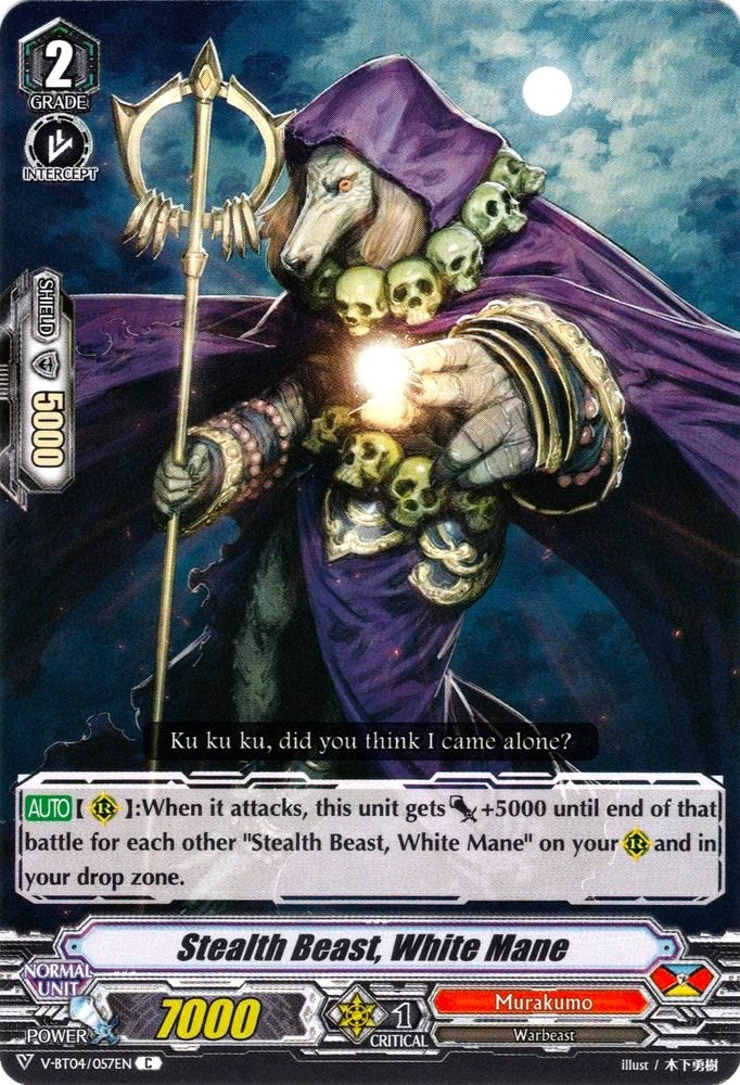 Stealth Beast, White Mane