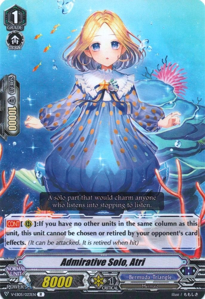 Admirative Solo, Atri
