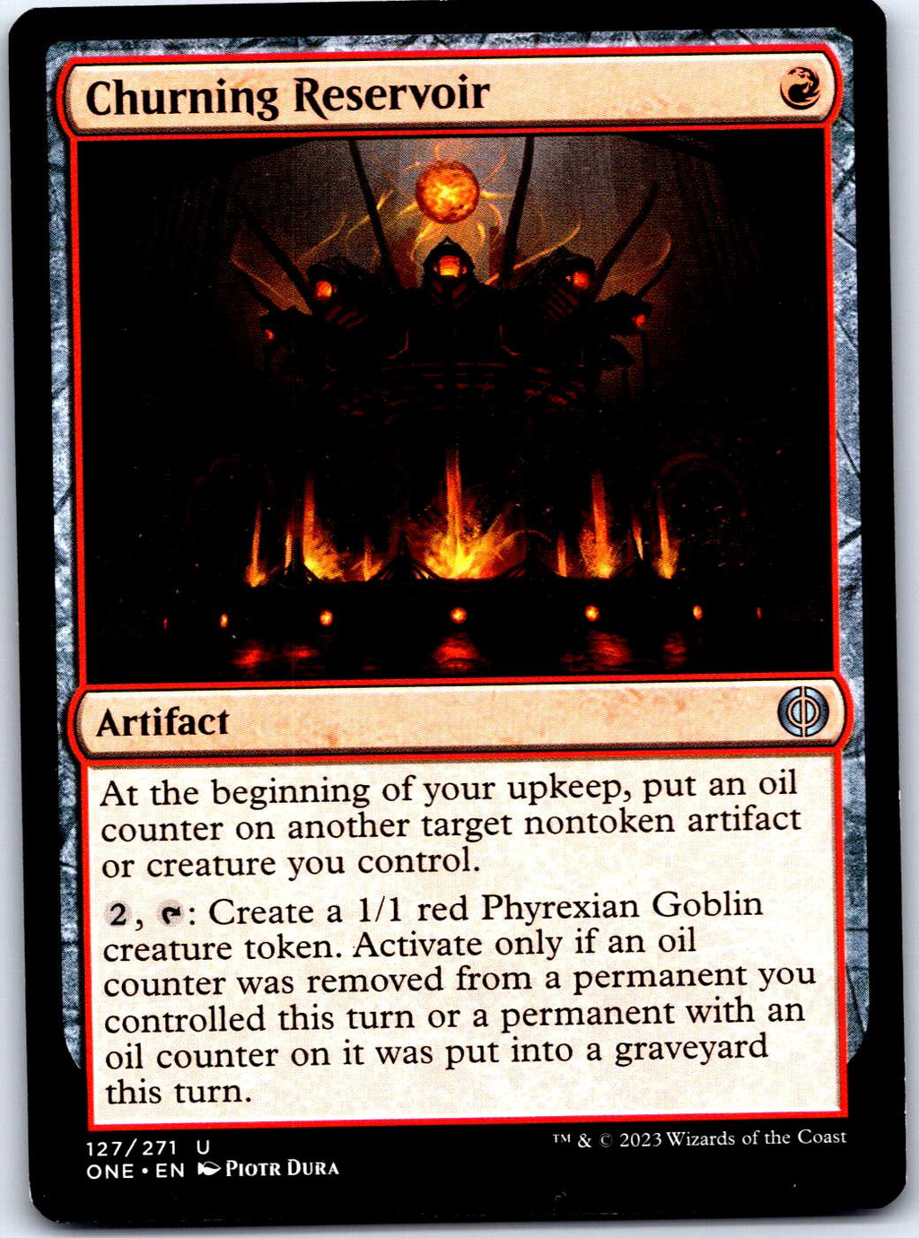 CHURNING RESERVOIR 127 UC MAGIC: THE GATHERING MP
