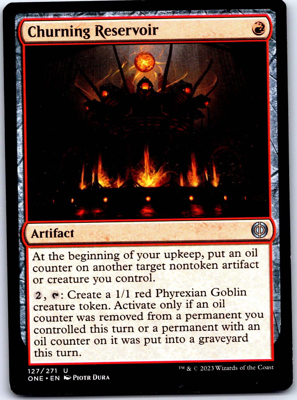 CHURNING RESERVOIR 127 UC MAGIC: THE GATHERING MP