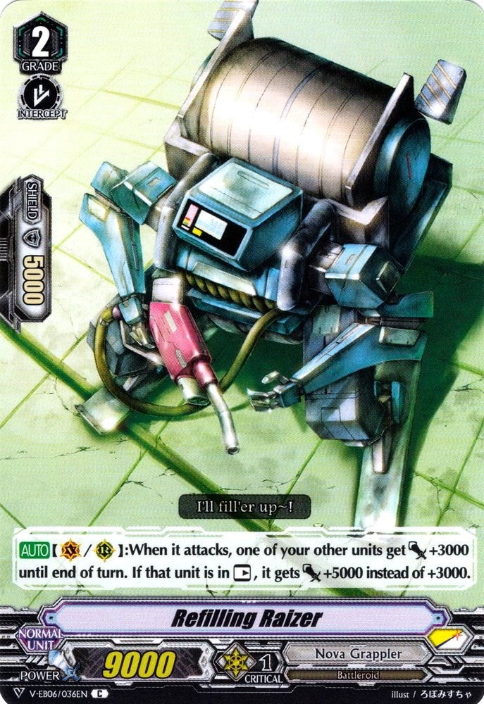 Refilling Raizer