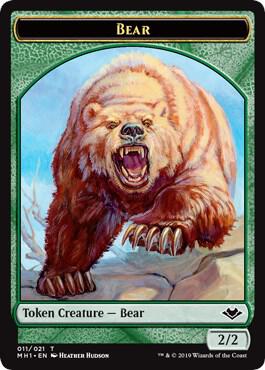 Goblin // Bear Double-Sided Token (Back)