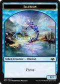 Illusion // Golem Double-Sided Token