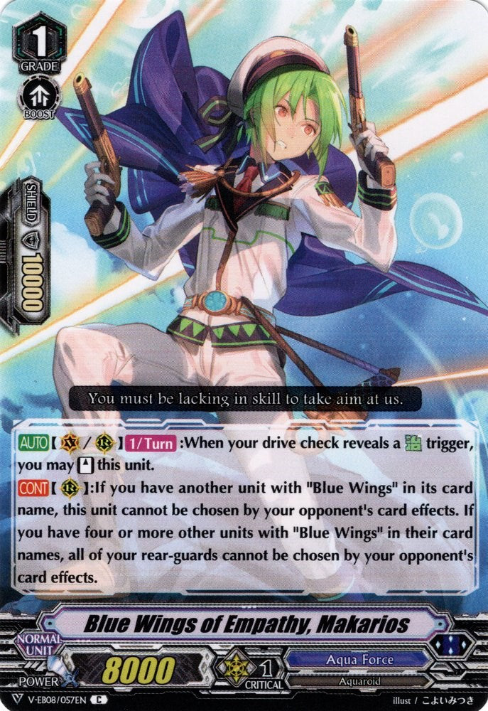 Blue Wing of Empathy, Makarios