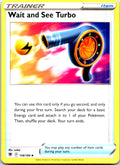 WAIT AND SEE TURBO 158/189 UC POKEMON MP