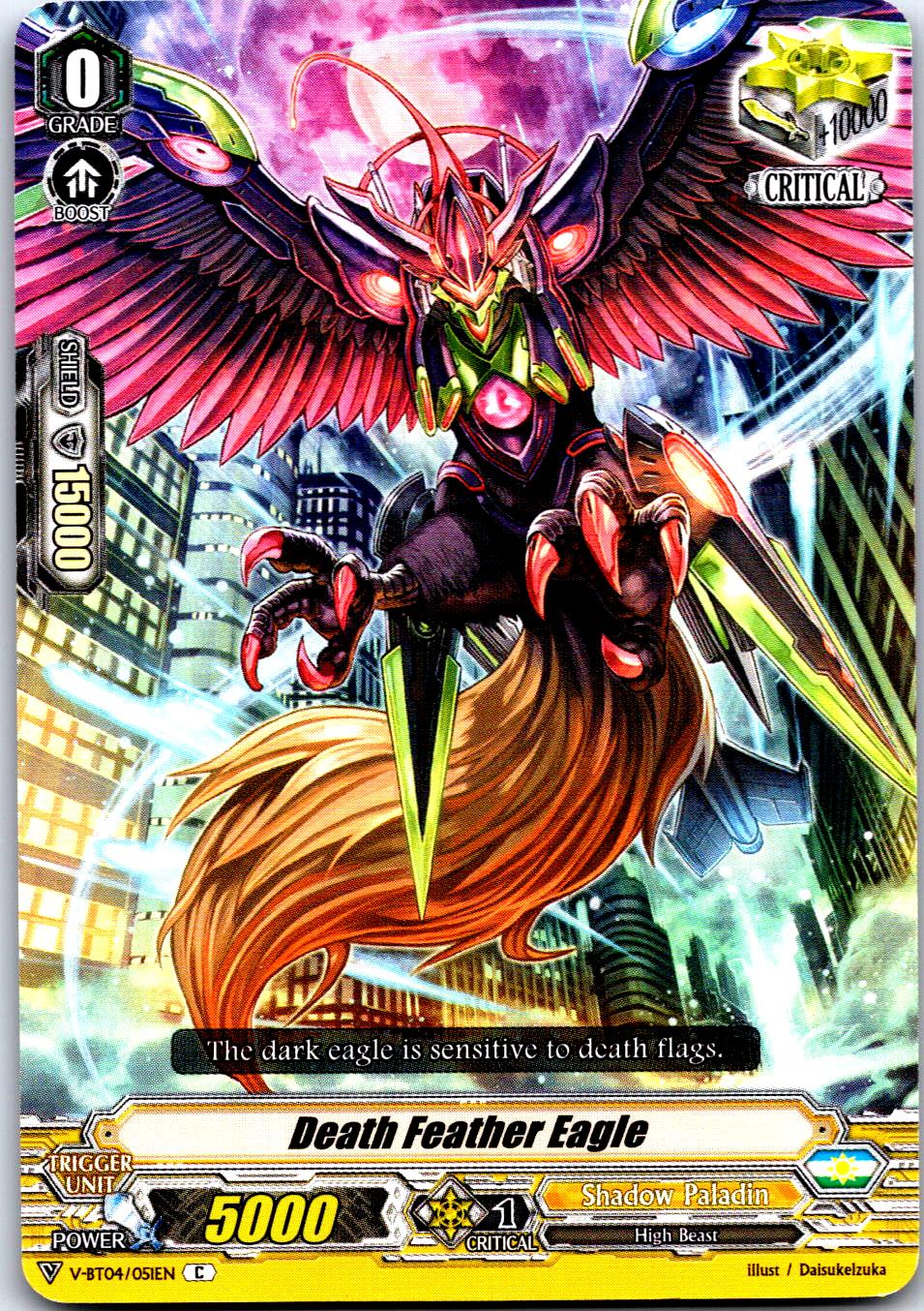 DEATH FEATHER EAGLE V-BT04/051EN C CARDFIGHT!! VANGUARD MP