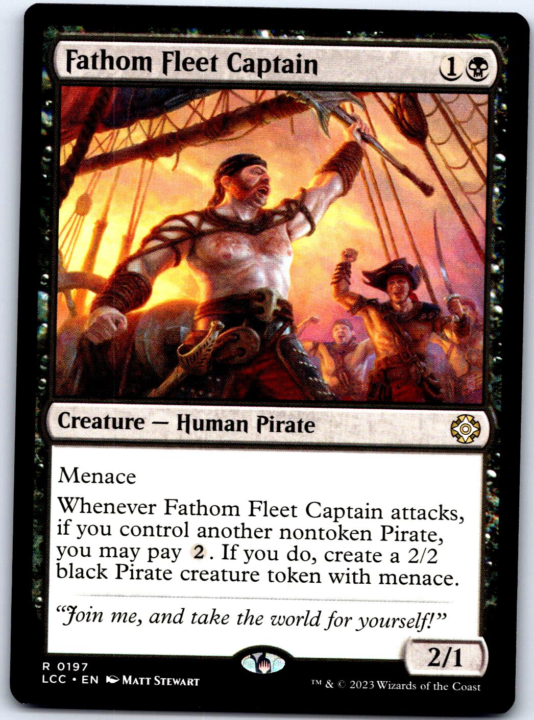 FATHOM FLEET CAPTAIN 197 R MAGIC: THE GATHERING MP