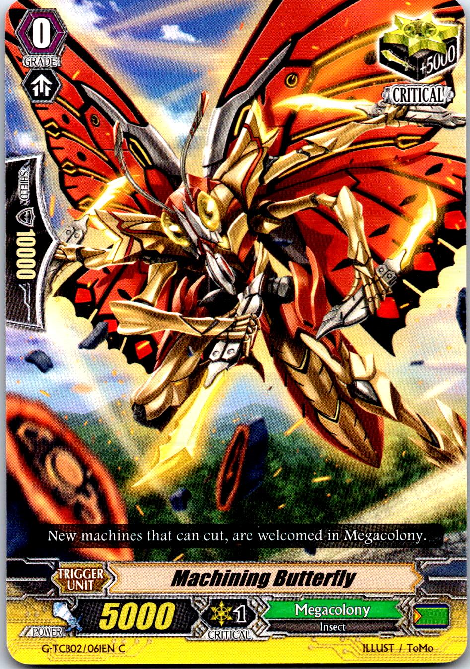 MACHINING BUTTERFLY G-TCB02/061EN C CARDFIGHT!! VANGUARD MP