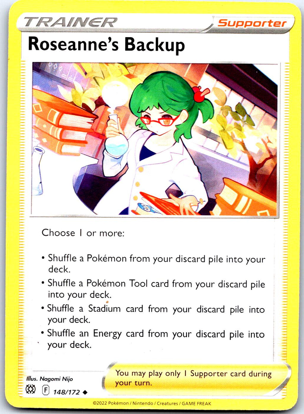 ROSEANNE'S BACKUP 148/172 UC POKEMON MP