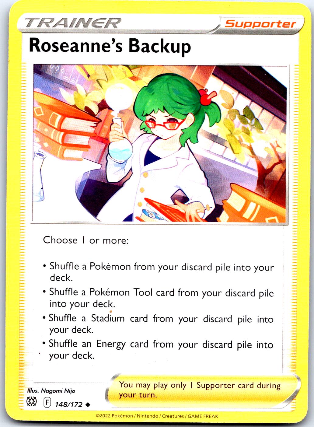 ROSEANNE'S BACKUP 148/172 UC POKEMON MP