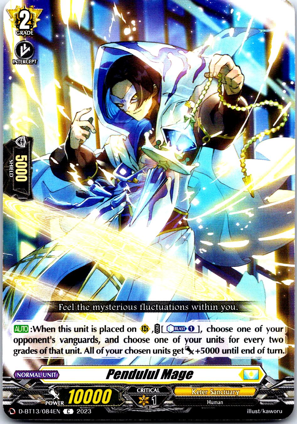 PENDULUL MAGE D-BT13/084EN C CARDFIGHT!! VANGUARD MP